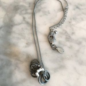 American Eagle Layered Hoop Necklace